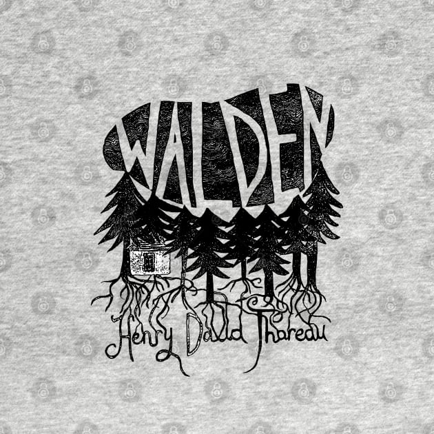 Walden (black) by louweasely